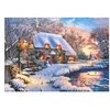 Image de Puzzle 500 pièces : Cottage en hiver