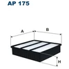 Image de Filtre À Air Ap 175 Filtron Filtron Ap175 Mitsubishi