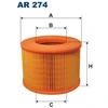 Image de Filtre À Air Ar 274 Filtron Filtron Ar274 Renault