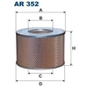 Image de Filtre À Air Ar 352 Filtron Filtron Ar352 Toyota