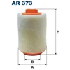 Image de Filtre À Air Ar 373 Filtron Filtron Ar373 Mini