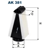 Image de Filtre À Air Ak 381 Filtron Filtron Ak381 Mercedes-Benz