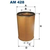 Image de Filtre À Air Am 428 Filtron Filtron Am428