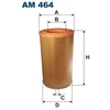 Image de Filtre À Air Am 464 Filtron Filtron Am464
