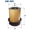 Image de Filtre À Air Am 465 Filtron Filtron Am465