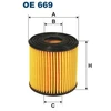 Image de Filtre À L'Huile Oe 669 Filtron Filtron Oe669 Nissan
