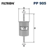Image de Filtre À Carburant Filtron Pp905 Alfa Romeo;Audi;Cadillac;Citroen;Daewoo;Fiat;Jaguar;Lada;Lancia;Opel;Peugeot;Saab;Seat;Skoda;Vauxhall;Volkswagen