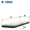 Image de Filtre Intérieur K 1004 Filtron Filtron K1004 Audi;Volkswagen