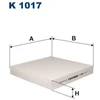 Image de Filtre Intérieur K 1017 Filtron Filtron K1017 Honda;Mg;Rover