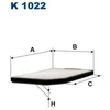 Image de Filtre Intérieur K 1022 Filtron Filtron K1022 Renault