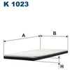 Image de Filtre Intérieur K 1023 Filtron Filtron K1023 Renault