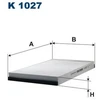 Image de Filtre Intérieur K 1027 Filtron Filtron K1027 Volvo