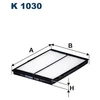 Image de Filtre Intérieur K 1030 Filtron Filtron K1030 Renault
