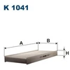 Image de Filtre Intérieur K 1041 Filtron Filtron K1041