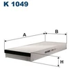 Image de Filtre Intérieur K 1049 Filtron Filtron K1049