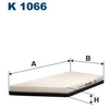 Image de Filtre Intérieur K 1066 Filtron Filtron K1066 Peugeot