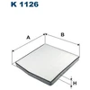 Image de Filtre Intérieur K 1126 Filtron Filtron K1126 Volvo