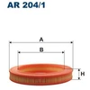 Image de Filtre À Air Ar 204/1 Filtron Filtron Ar204/1 Mercedes-Benz