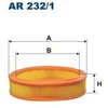 Image de Filtre À Air Ar 232/1 Filtron Filtron Ar232/1 Fiat;Lancia