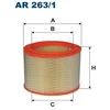 Image de Filtre À Air Ar 263/1 Filtron Filtron Ar263/1 Fiat