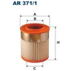 Image de Filtre À Air Ar 371/1 Filtron Filtron Ar371/1 Audi