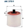 Image de Filtre À Air Ak 375/1 Filtron Filtron Ak375/1 Opel;Vauxhall