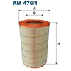 Image de Filtre À Air Am 476/1 Filtron Filtron Am476/1