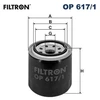 Image de Filtre À L'Huile Op 617/1 Filtron Filtron Op617/1 Hyundai;Kia
