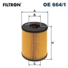 Image de Filtre À L'Huile Oe 664/1 Filtron Filtron Oe664/1 Porsche
