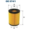 Image de Filtre À L'Huile Oe 674/1 Filtron Filtron Oe674/1 Hyundai