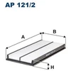 Image de Filtre À Air Ap 121/2 Filtron Filtron Ap121/2 Subaru