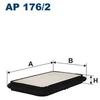 Image de Filtre À Air Ap 176/2 Filtron Filtron Ap176/2 Suzuki