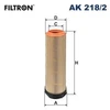 Image de Filtre À Air Ak 218/2 Filtron Filtron Ak218/2 Mercedes-Benz