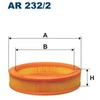 Image de Filtre À Air Ar 232/2 Filtron Filtron Ar232/2 Fiat