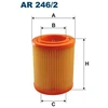 Image de Filtre À Air Ar 246/2 Filtron Filtron Ar246/2 Honda