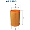 Image de Filtre À Air Ar 257/3 Filtron Filtron Ar257/3 Renault