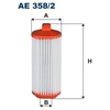 Image de Filtre À Air Ae 358/2 Filtron Filtron Ae358/2 Hyundai