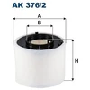 Image de Filtre À Air Ak 376/2 Filtron Filtron Ak376/2 Audi