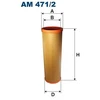 Image de Filtre Secondaire Am 471/2 Filtron Filtron Am471/2