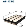 Image de Filtre À Air Ap 172/3 Filtron Filtron Ap172/3 Mitsubishi