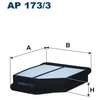 Image de Filtre À Air Ap 173/3 Filtron Filtron Ap173/3 Suzuki