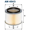 Image de Filtre À Air Am 454/3 Filtron Filtron Am454/3 Nissan