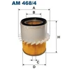 Image de Filtre À Air Am 468/4 Filtron Filtron Am468/4 Mitsubishi