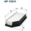 Image de Filtre À Air Ap 122/4 Filtron Filtron Ap122/4 Kia