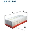 Image de Filtre À Air Ap 133/4 Filtron Filtron Ap133/4 Renault