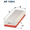 Image de Filtre À Air Ap 139/4 Filtron Filtron Ap139/4 Audi