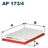 Image de Filtre À Air Ap 173/4 Filtron Filtron Ap173/4 Suzuki
