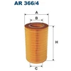 Image de Filtre À Air Ar 366/4 Filtron Filtron Ar366/4 Saab