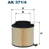 Image de Filtre À Air Ak 371/4 Filtron Filtron Ak371/4 Audi