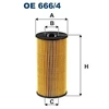 Image de Filtre À L'Huile Oe 666/4 Filtron Filtron Oe666/4 Dacia;Fiat;Mercedes-Benz;Nissan;Renault